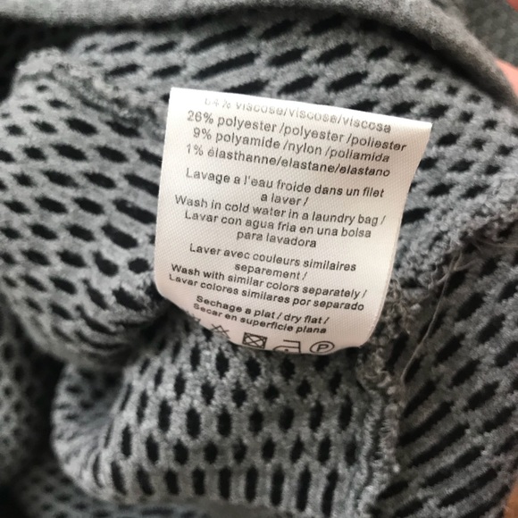 Sandro grey peplum knit stretchy top - Picture 7 of 7